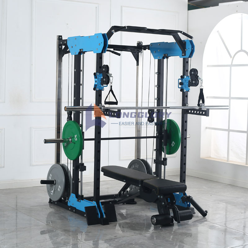 Hvilke muskler kan Smith Machine Squat Rack tog?