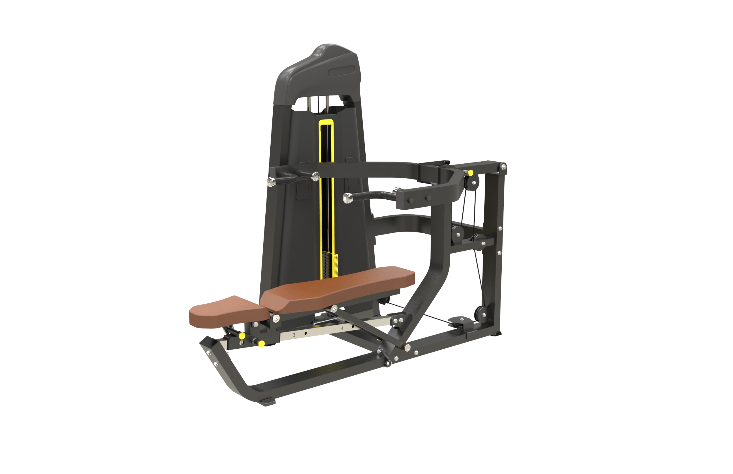 Sittende brystpress og skulderpressmaskin: en guide til bryst- og skuldertrening