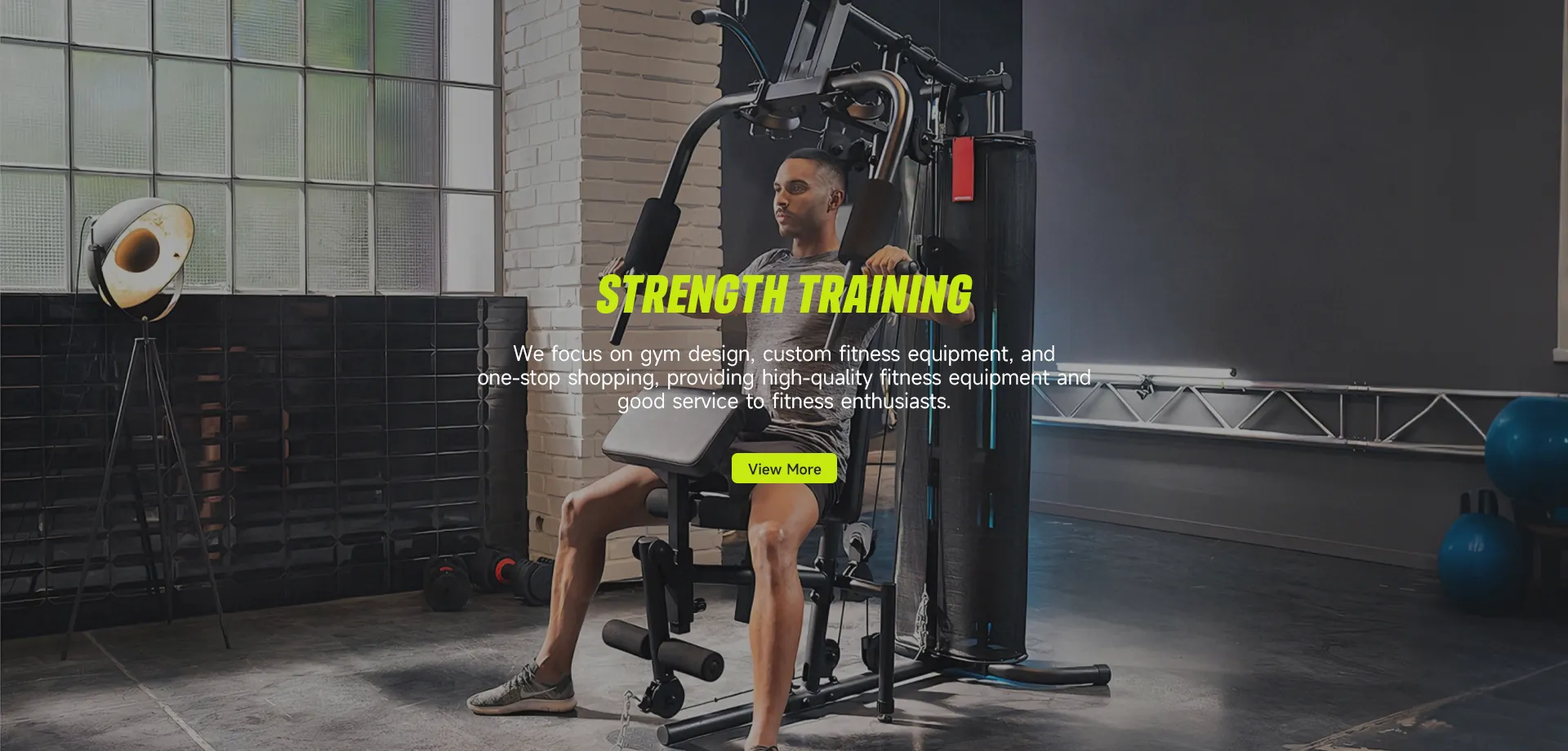 Kina styrketreningsmaskin