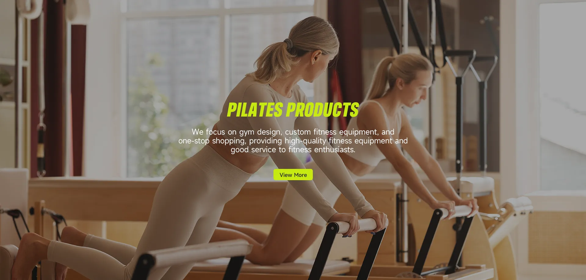 Pilates utstyrsfabrikk