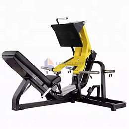 45 ° plate lastet benpressmaskin