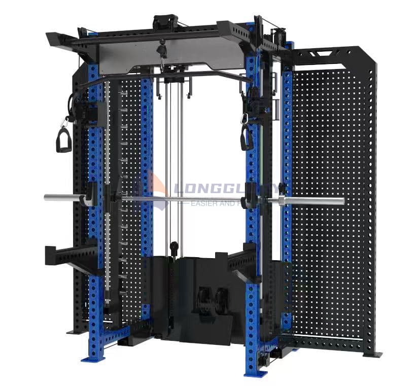 Kommersielt multifunksjonelt Smith Machine Power Rack
