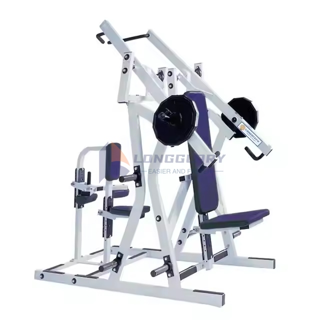 Lateral brystpress & lat pulldown