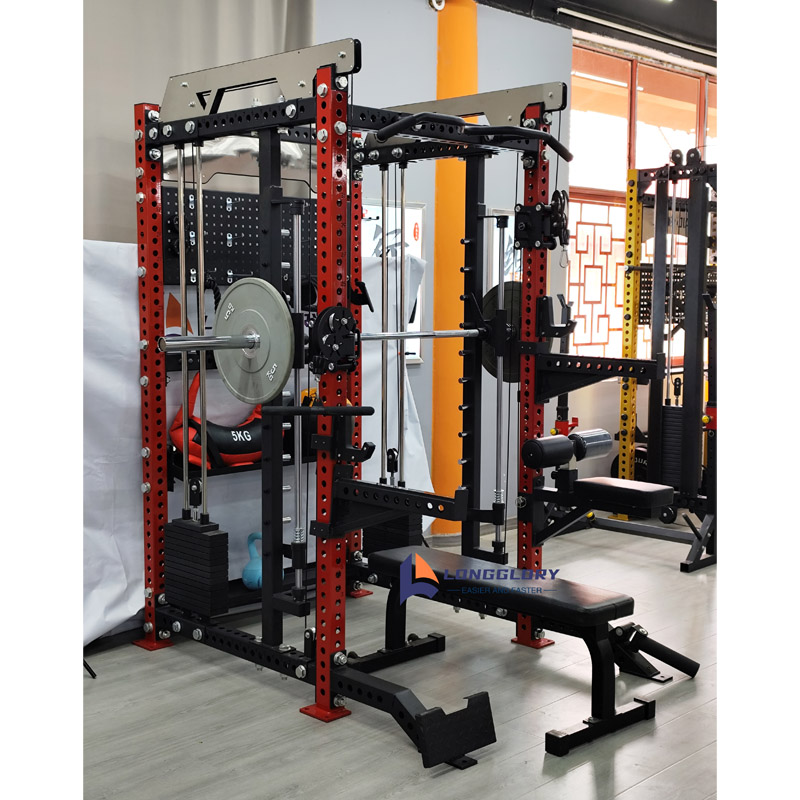 Multifunksjonelt Smith Machine Power Rack